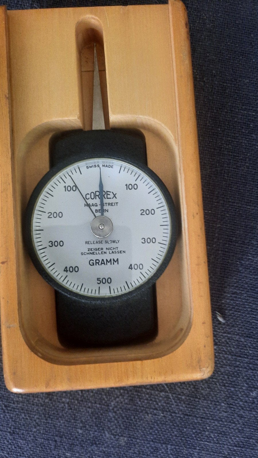 Vintage Correx Precisieweegschaal - Zwitsers vakmanschap, Ophalen of Verzenden