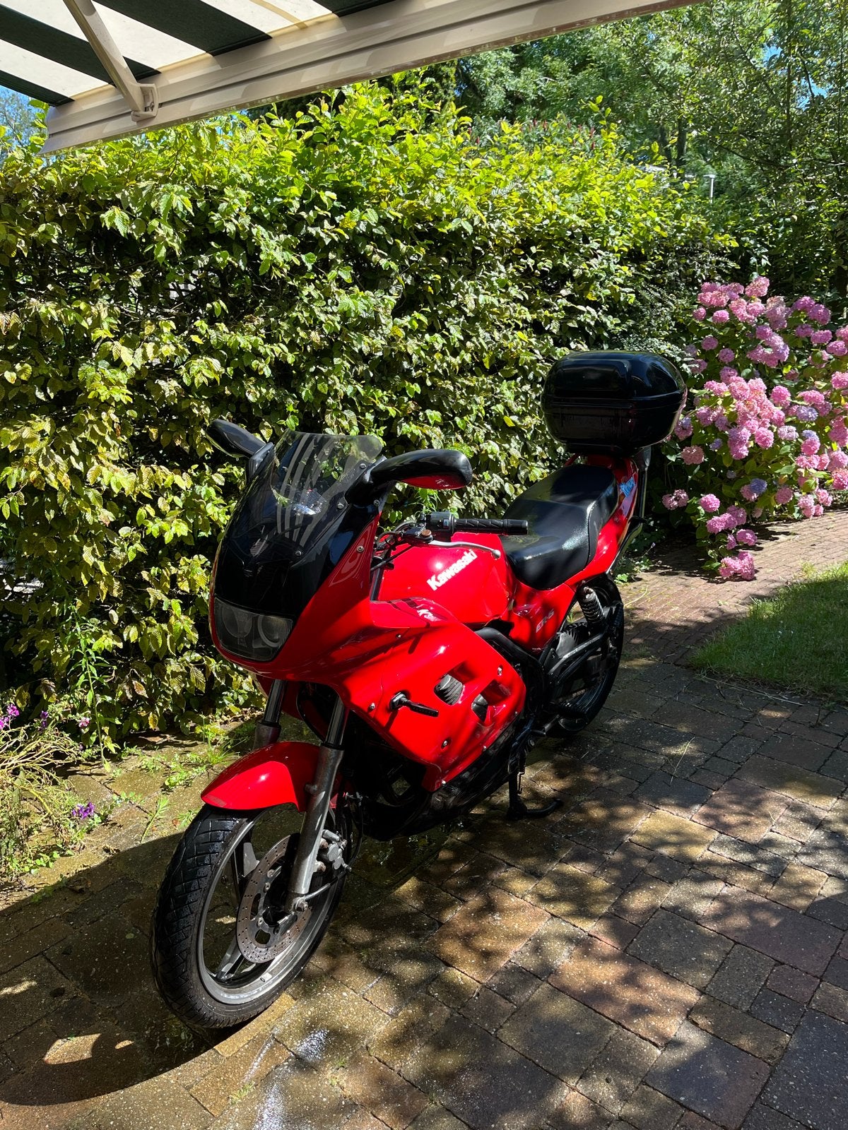 Kawasaki ER-5 - A2 geschikt, opknapper, Motoren, 2 cilinders, Gebruikt, Particulier, Minimaal motorrijbewijs A2
