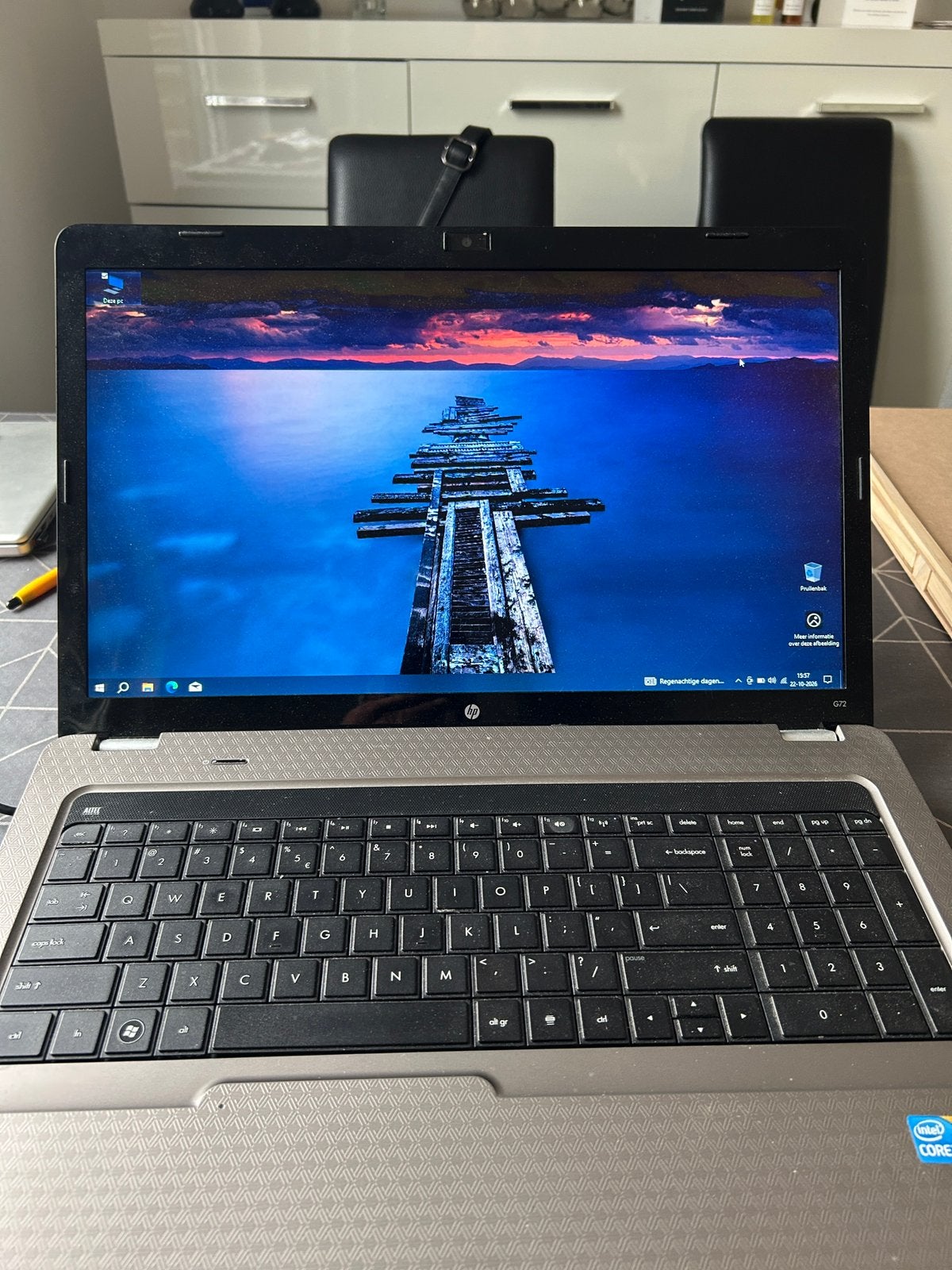 Hp  laptop 17", Computers en Software, Ophalen, Gebruikt, Minder dan 4 GB, Qwerty