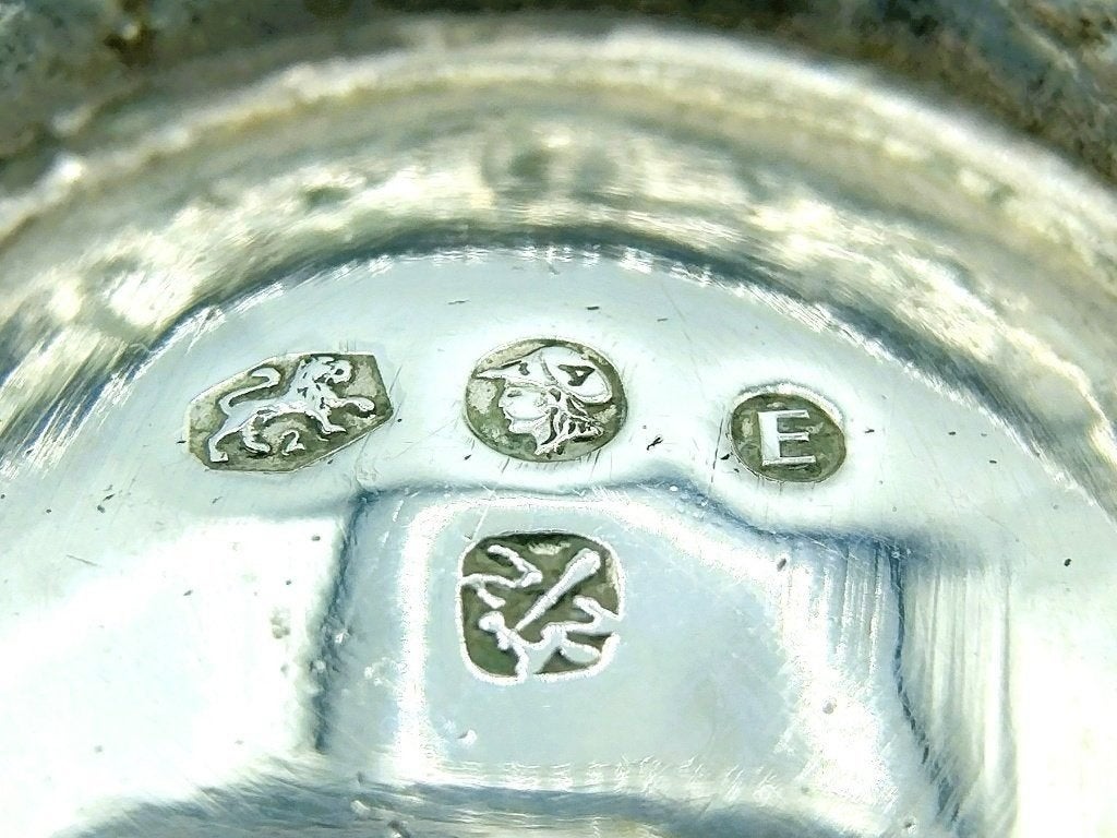 Zilveren zoutvat, Zaanlandse Zilversmederij, Haarlem, 1939, Verzenden, Zilver