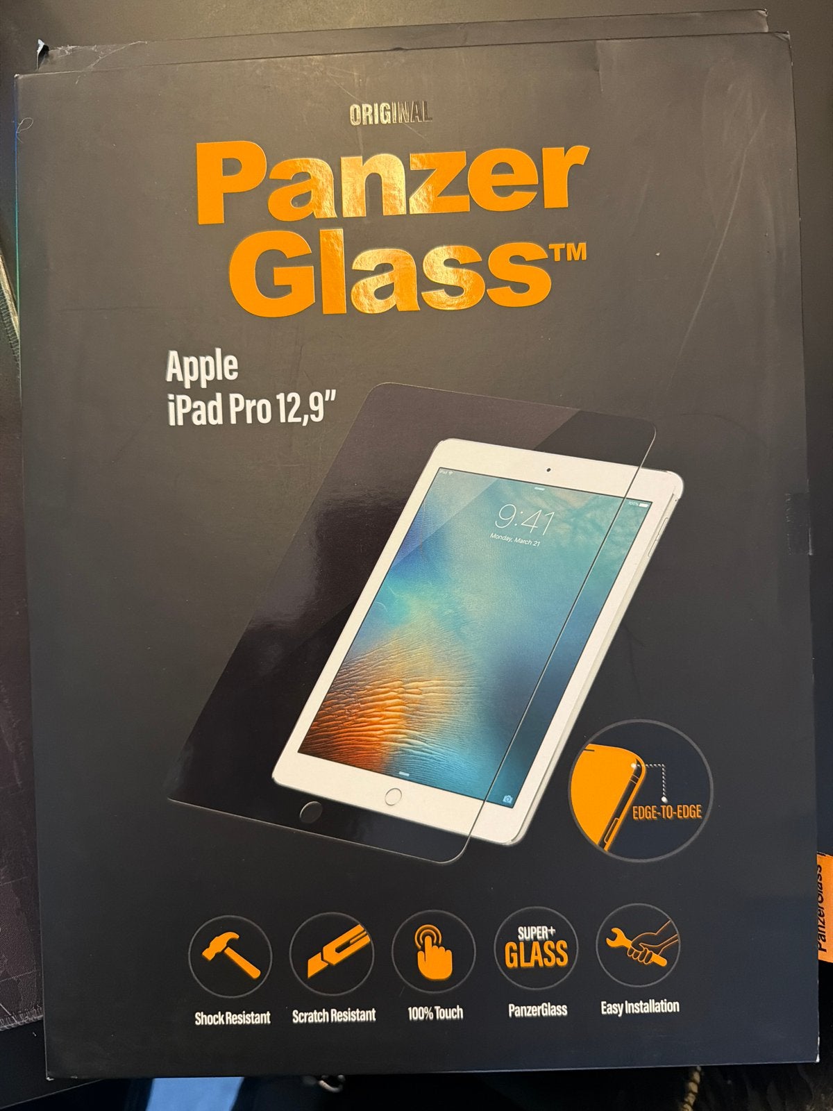 PanzerGlass Apple iPad Pro 12,9" screenprotector, Ophalen, Nieuw, 13 inch of meer, Apple iPad Pro