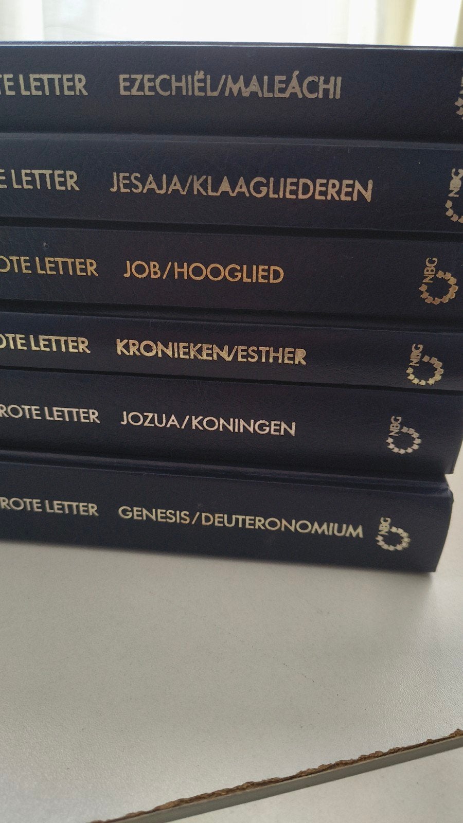 Statenbijbel in grote letter  NBG. OT, Boeken, Ophalen of Verzenden, Zo goed als nieuw, Christendom | Protestants