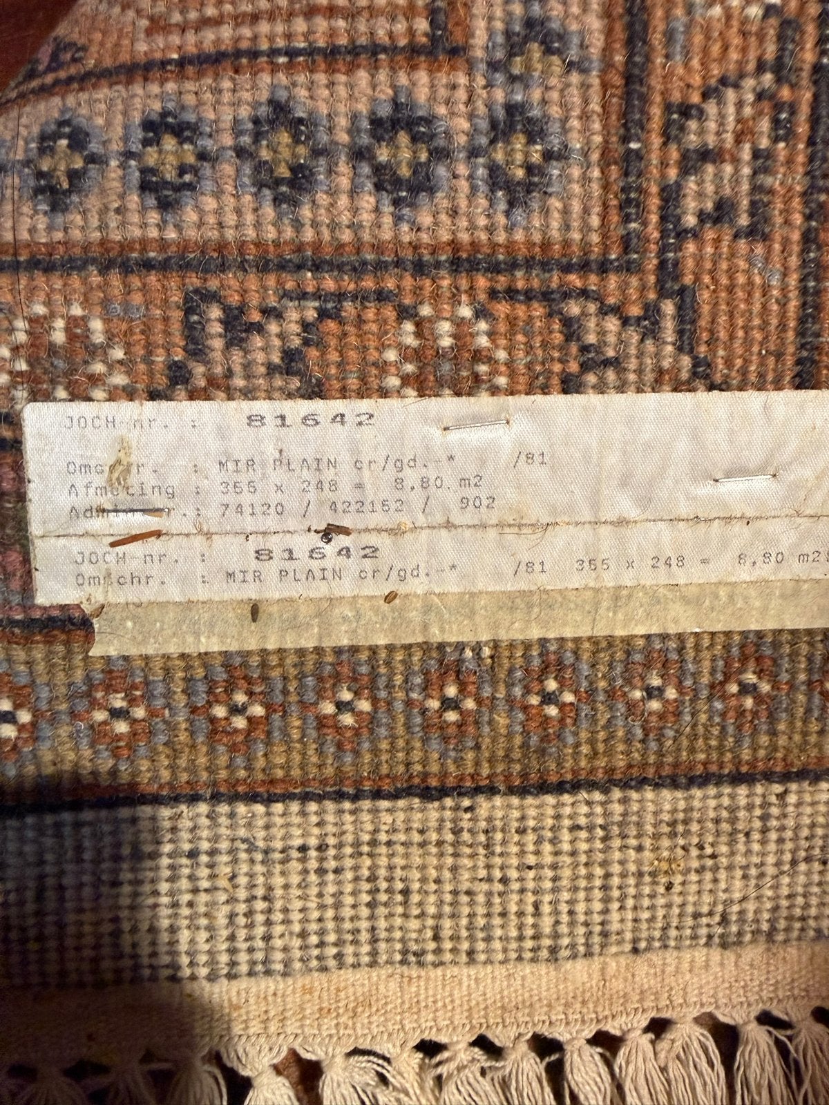 Prachtig handgeknoopt Perzisch tapijt - Mir Plain, Ophalen, Gebruikt, 200 cm of meer, Rechthoekig