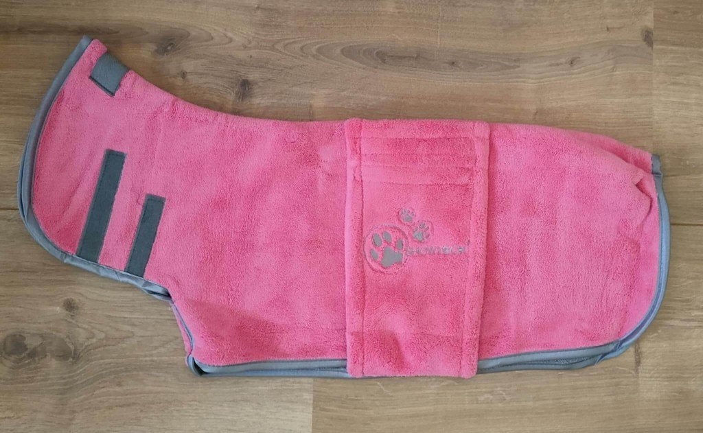 Showtech hondenbadjassen, roze, verschillende maten, Dieren en Toebehoren, Honden-accessoires, Overige typen, Overige merken, Nieuw