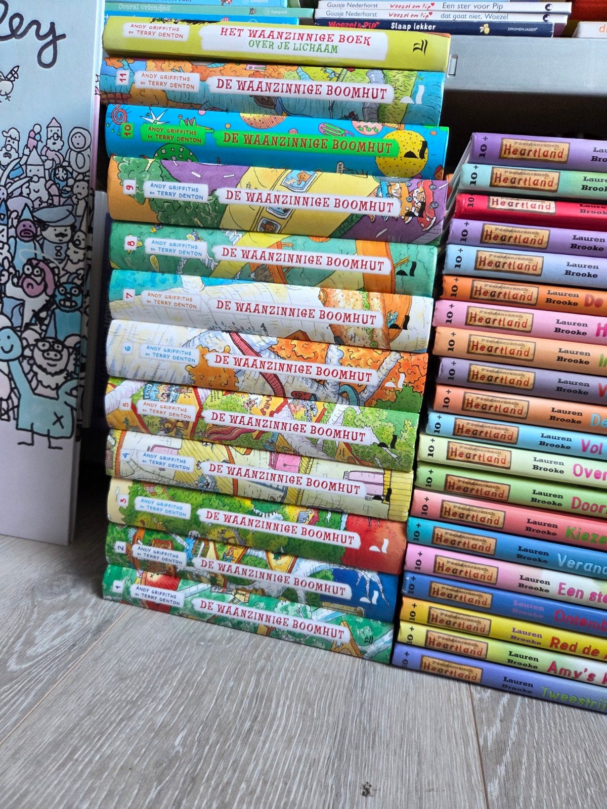 De Waanzinnige Boomhut - Complete serie 1 tm 11 + extra deel, Boeken, Kinderboeken | Jeugd | 10 tot 12 jaar, Ophalen of Verzenden