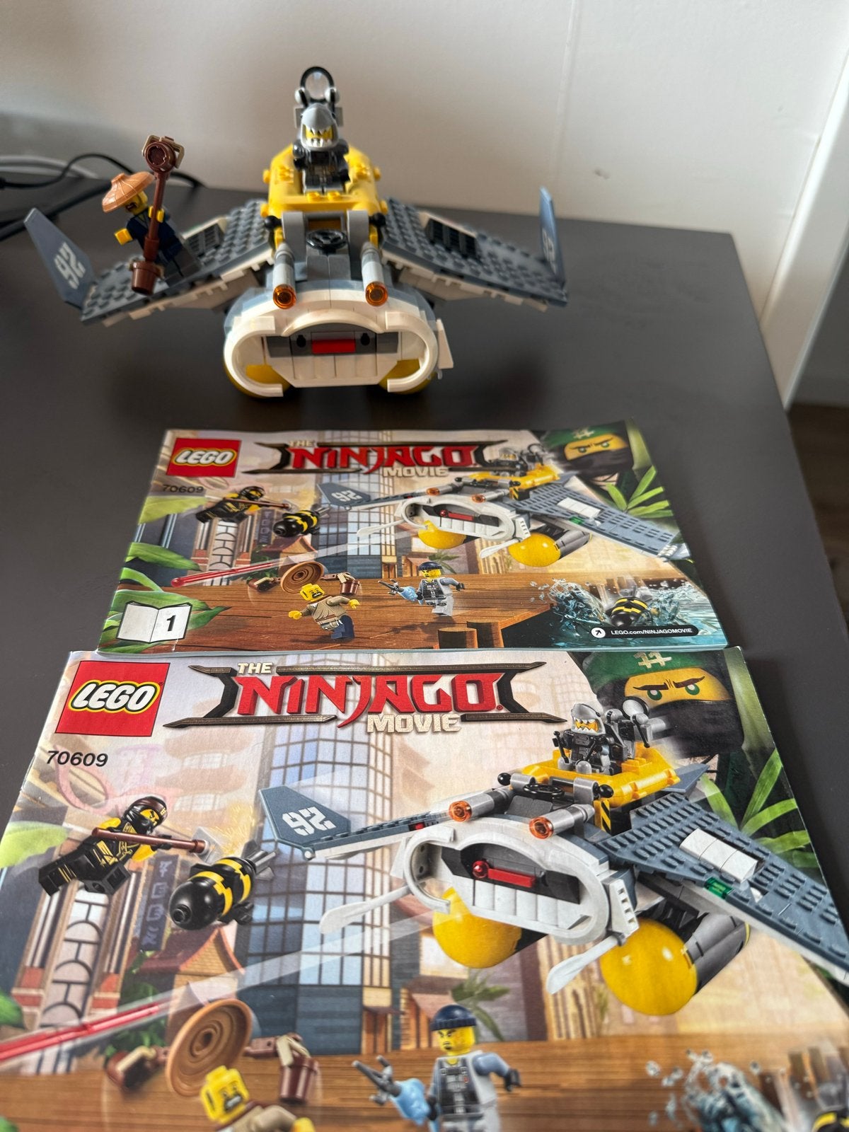 LEGO Ninjago Movie 70609 Manta Ray Bomber, Ophalen of Verzenden, Gebruikt, Overige merken