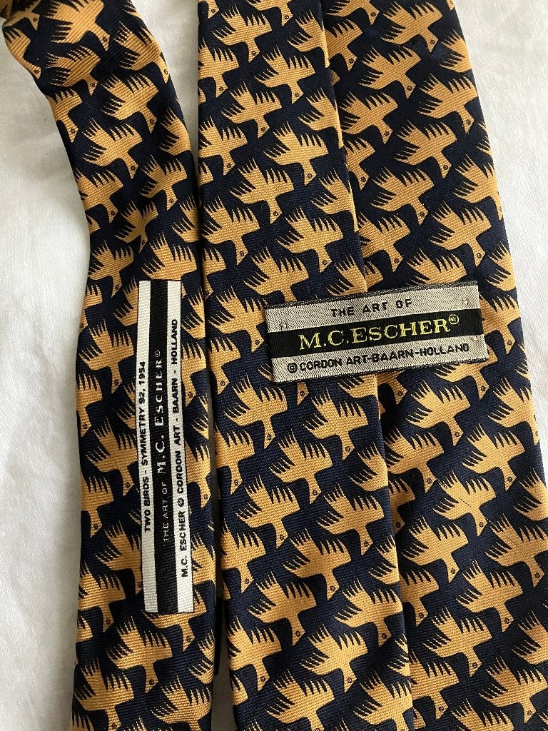 stropdas  M.C.Escher Nieuw, Kleding | Heren, Stropdassen, Ophalen, Blauw, Nieuw, Escher
