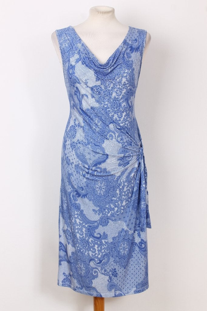 Zomer! Jurk van LaSalle maat 42, Kleding | Dames, Blauw, Maat 42/44 (L), Ophalen of Verzenden, Zo goed als nieuw
