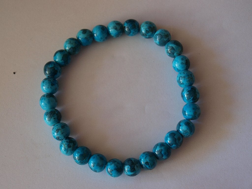 Turquoise kralenarmband - Stijlvol en uniek, Overige materialen, Blauw, Nieuw, Ophalen of Verzenden