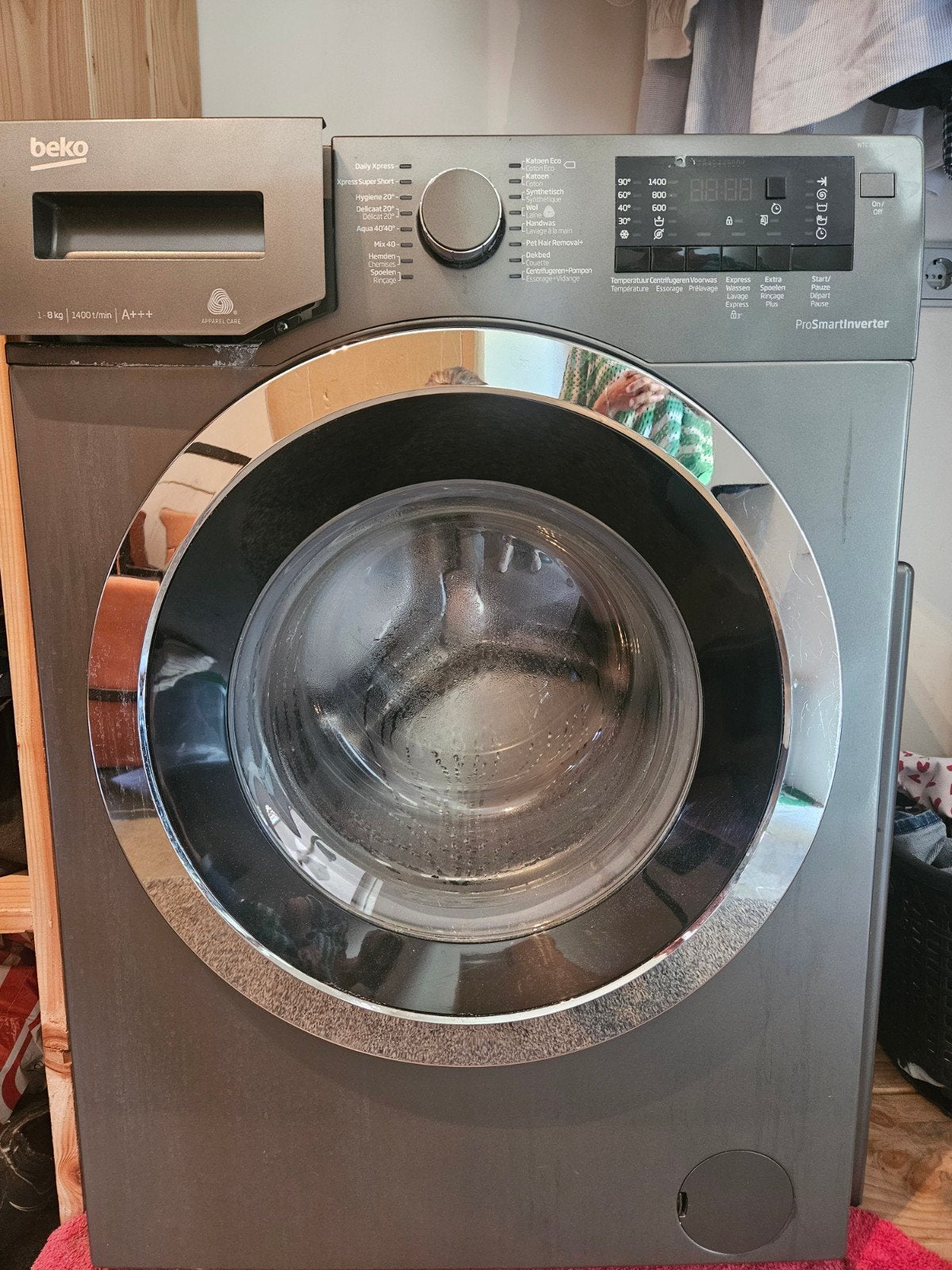Beko WTC 8733 XCM Wasmachine - 8kg, 1400 toeren, A+++, Witgoed en Apparatuur, Wasmachines, Ophalen, 1200 tot 1600 toeren, Gebruikt