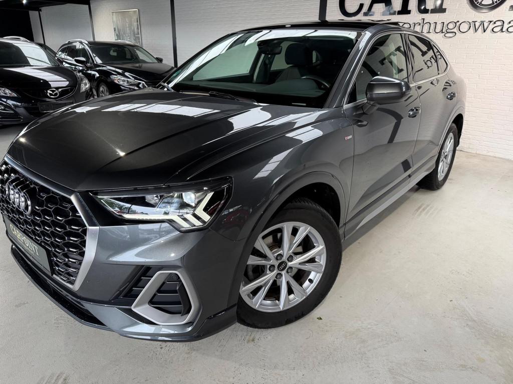 Audi Q3 Sportback 35 TFSI S Edition S Line 2024 Panodak Virt, Voorwielaandrijving, Zwart, 4 cilinders, 150 pk