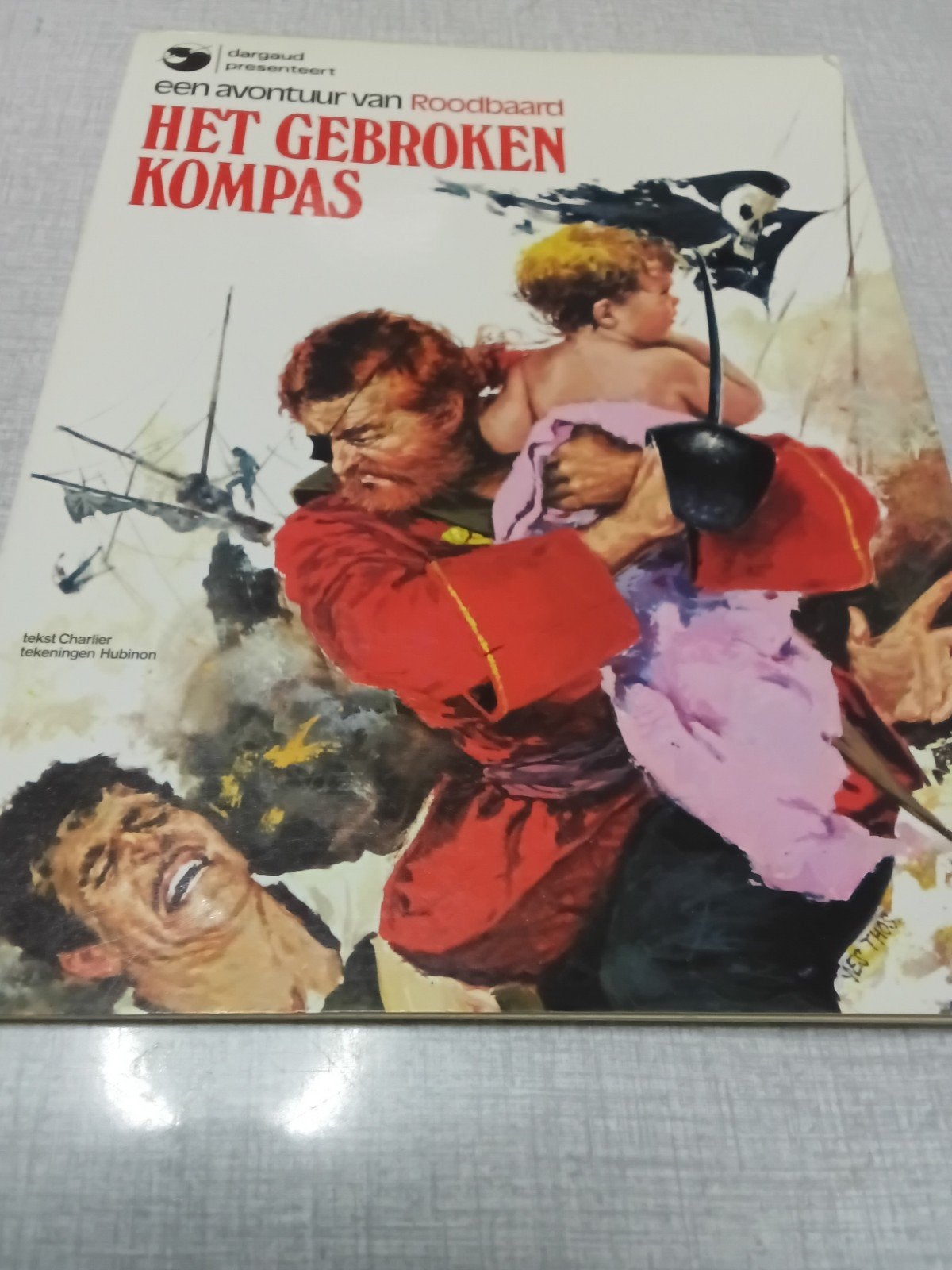 een avontuur van Roodbaard,1977, Boeken, Stripboeken, Eén stripboek, Ophalen of Verzenden, Zo goed als nieuw