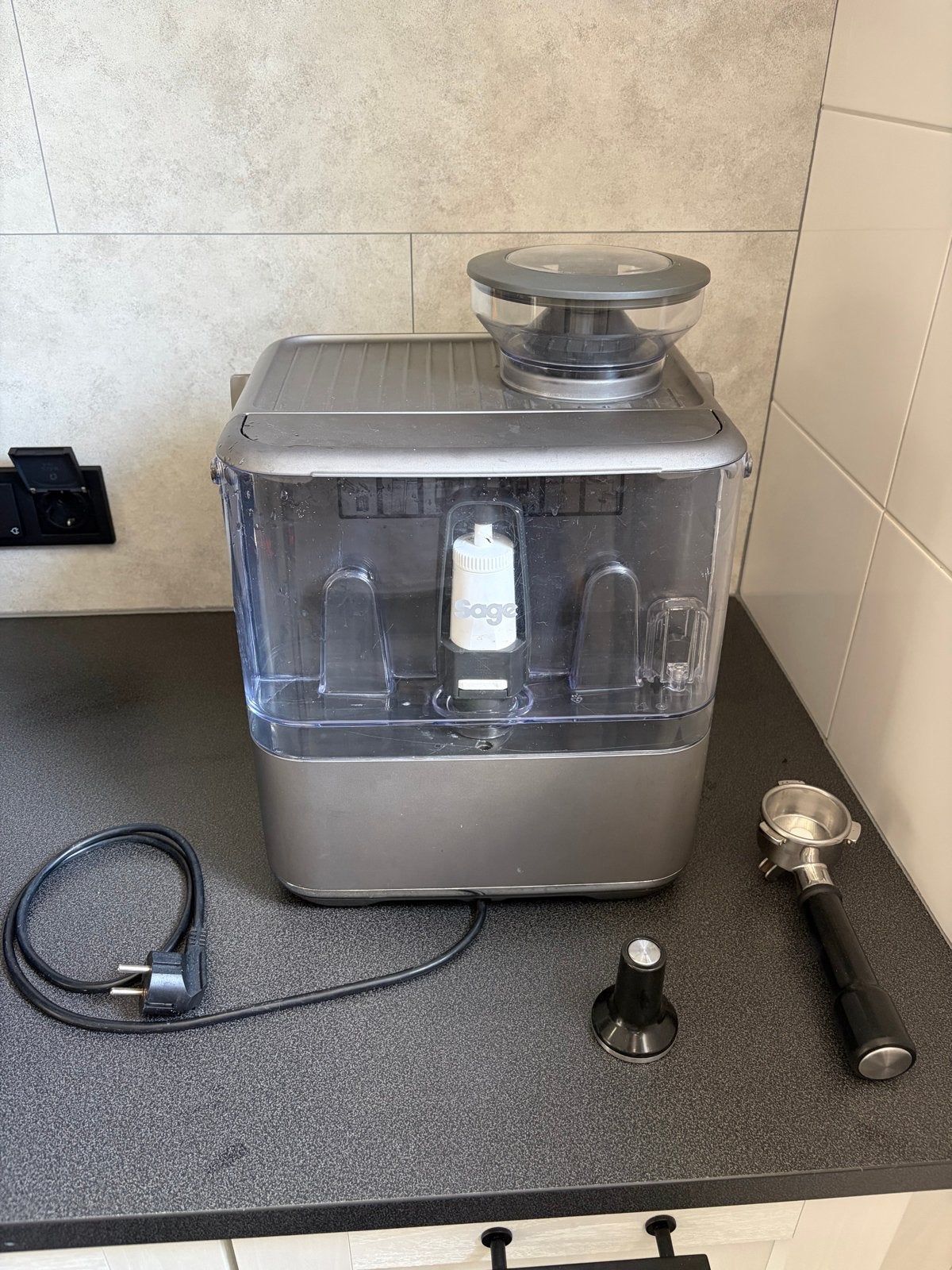 Sage Barista Express - defect onderdeel, Ophalen, Afneembaar waterreservoir, Espresso apparaat, Koffiebonen