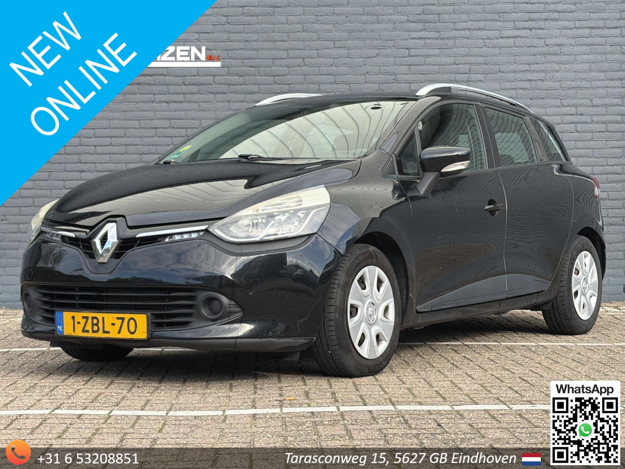 Renault Clio Estate 1.5 dCi ECO Expression | Cruise | Airco, Auto's, Voorwielaandrijving, Euro 5, Stof, Gebruikt