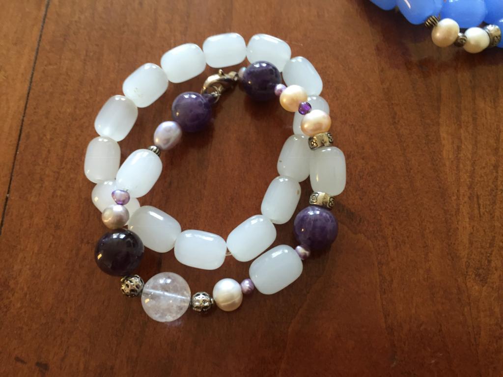Edelsteen armband, Ophalen of Verzenden, Nieuw, Overige materialen