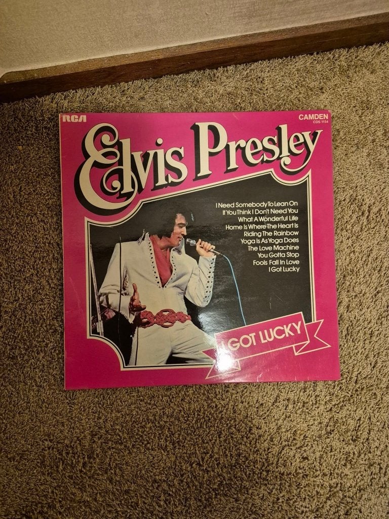 Elvis Presley LP I GOT LUCKY, Ophalen, Gebruikt, LP
