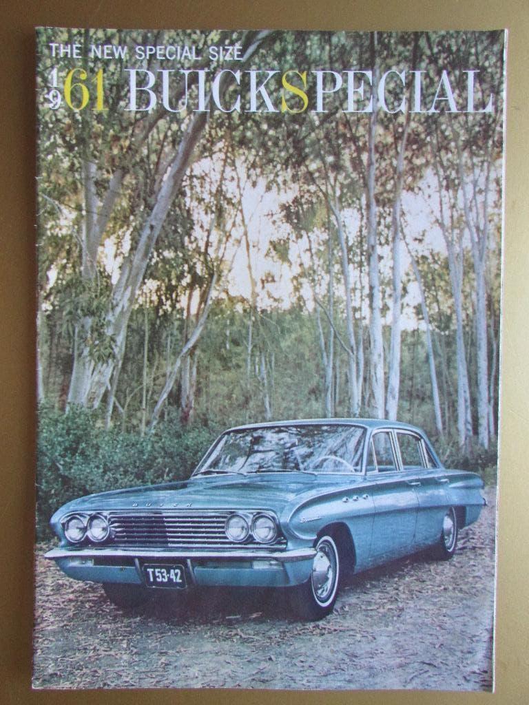 1961 Buick Special grote brochure, Engels, Ophalen of Verzenden, Zo goed als nieuw, Overige merken