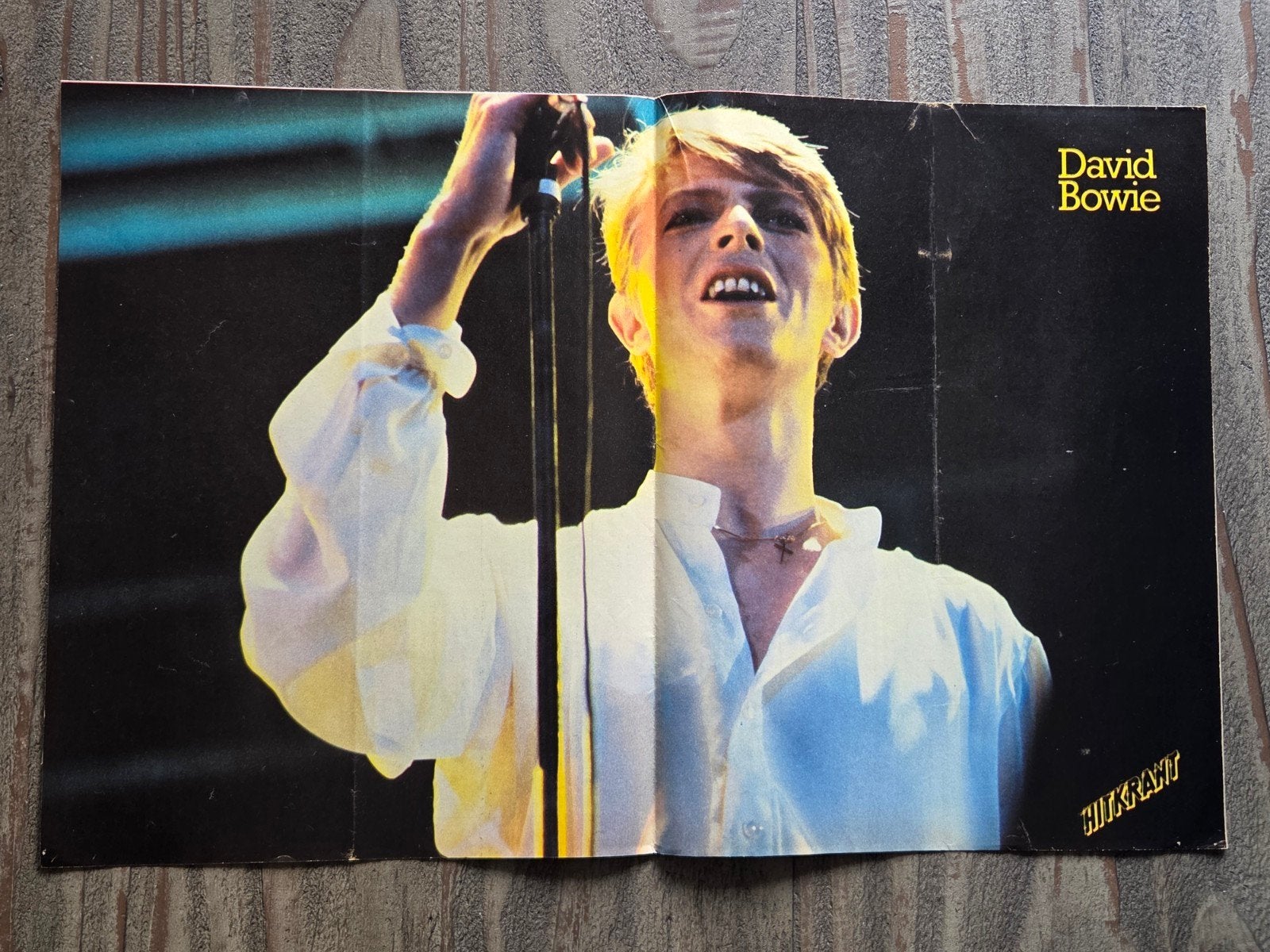 David Bowie Poster - Vintage Muziek Poster, Ophalen of Verzenden, Zo goed als nieuw, A1 t/m A3, Muziek