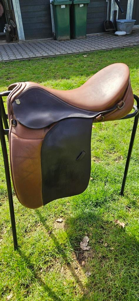 Massimo dressuur/endurance/veelzijdigheidszadel 17,5 inch W, Dieren en Toebehoren, Ophalen of Verzenden, Gebruikt, Recreatie