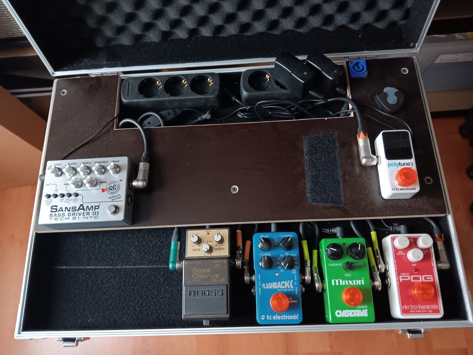 Warwick pedalboard / pedalenkoffer., Muziek en Instrumenten, Effecten, Ophalen, Zo goed als nieuw, Overige typen