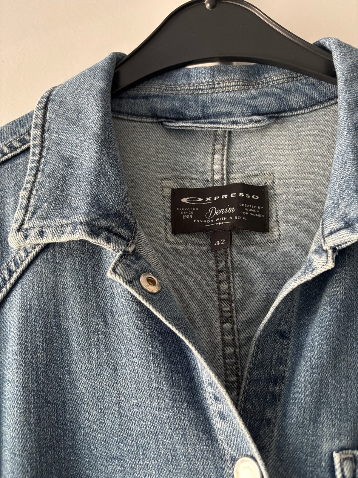 Expresso lange spijkerjurk maat 42 - Nieuw, Kleding | Dames, Blauw, Maat 42/44 (L), Nieuw, Ophalen of Verzenden