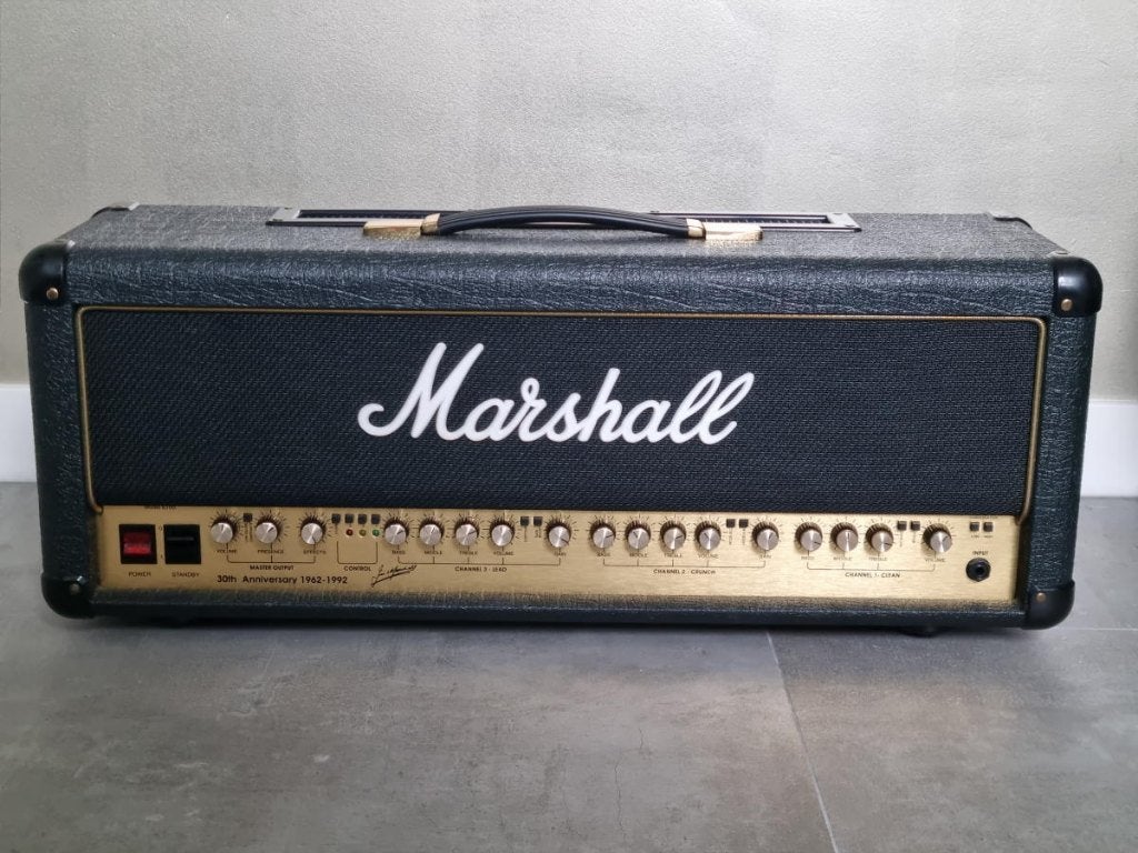 Marshall 30th Anniversary buizenversterker, 100/50/25 Watt, Ophalen, Zo goed als nieuw, Gitaar, 50 tot 100 watt