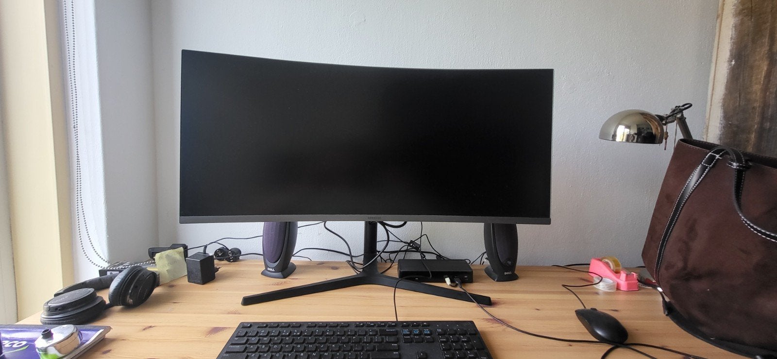 Samsung LC34H890WGRXEN 34 inch Curved Ultrawide Monitor, 3 tot 5 ms, Ultrawide, Zo goed als nieuw, Samsung