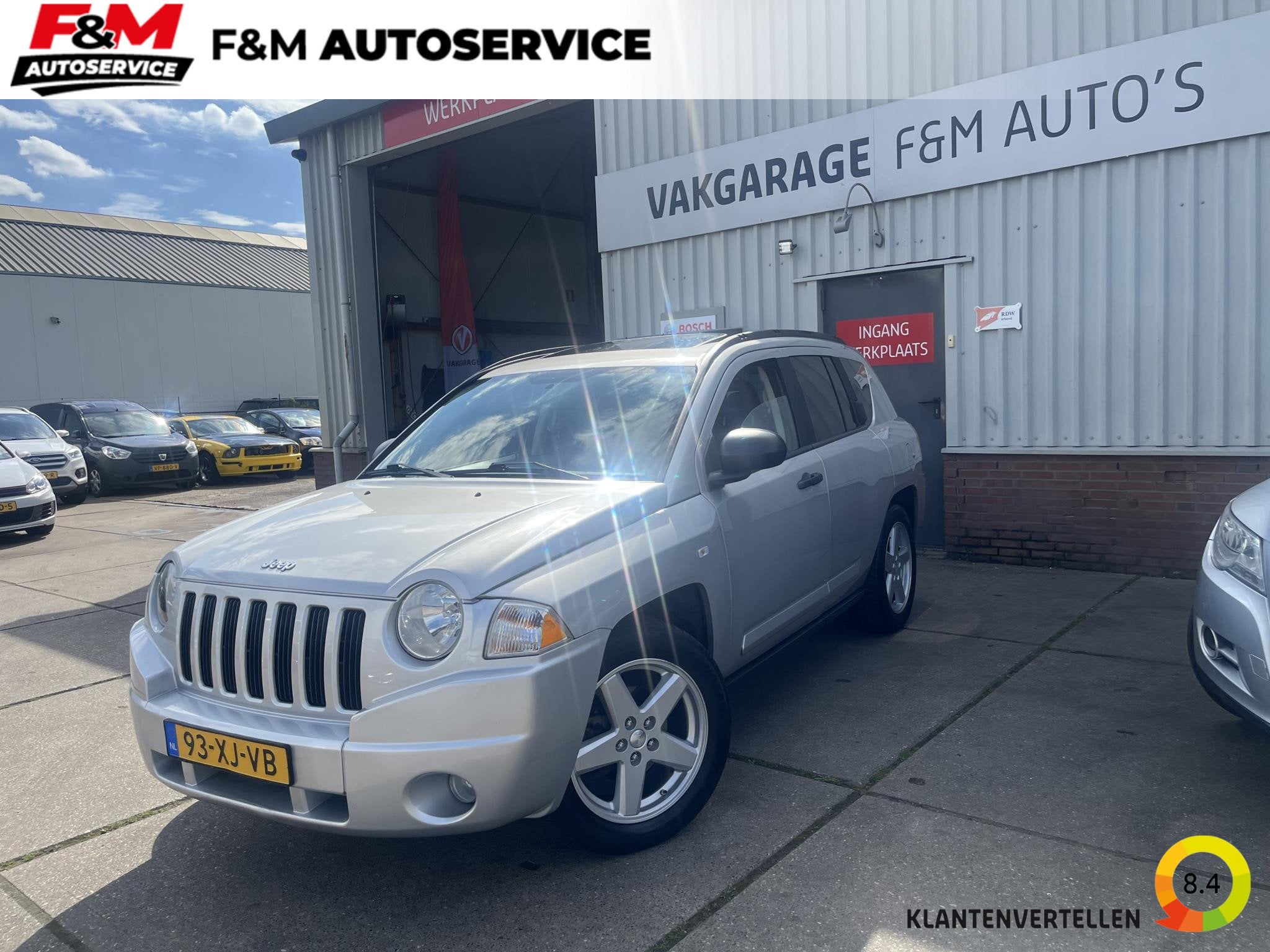 Jeep Compass 2.4 Limited, Auto's, Gebruikt, 4 cilinders, 1435 kg, Handgeschakeld