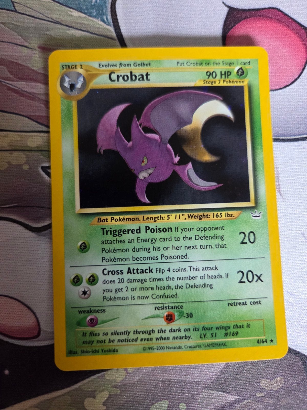 Crobat (NR 4) holo, Ophalen of Verzenden, Zo goed als nieuw