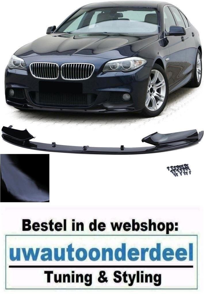 Spoiler Voorspoiler glans Zwart Voor Bmw 5 Serie F10 F11 M P, Auto diversen, Tuning en Styling, Verzenden, Automotive Parts, A.parts@hotmail.nl