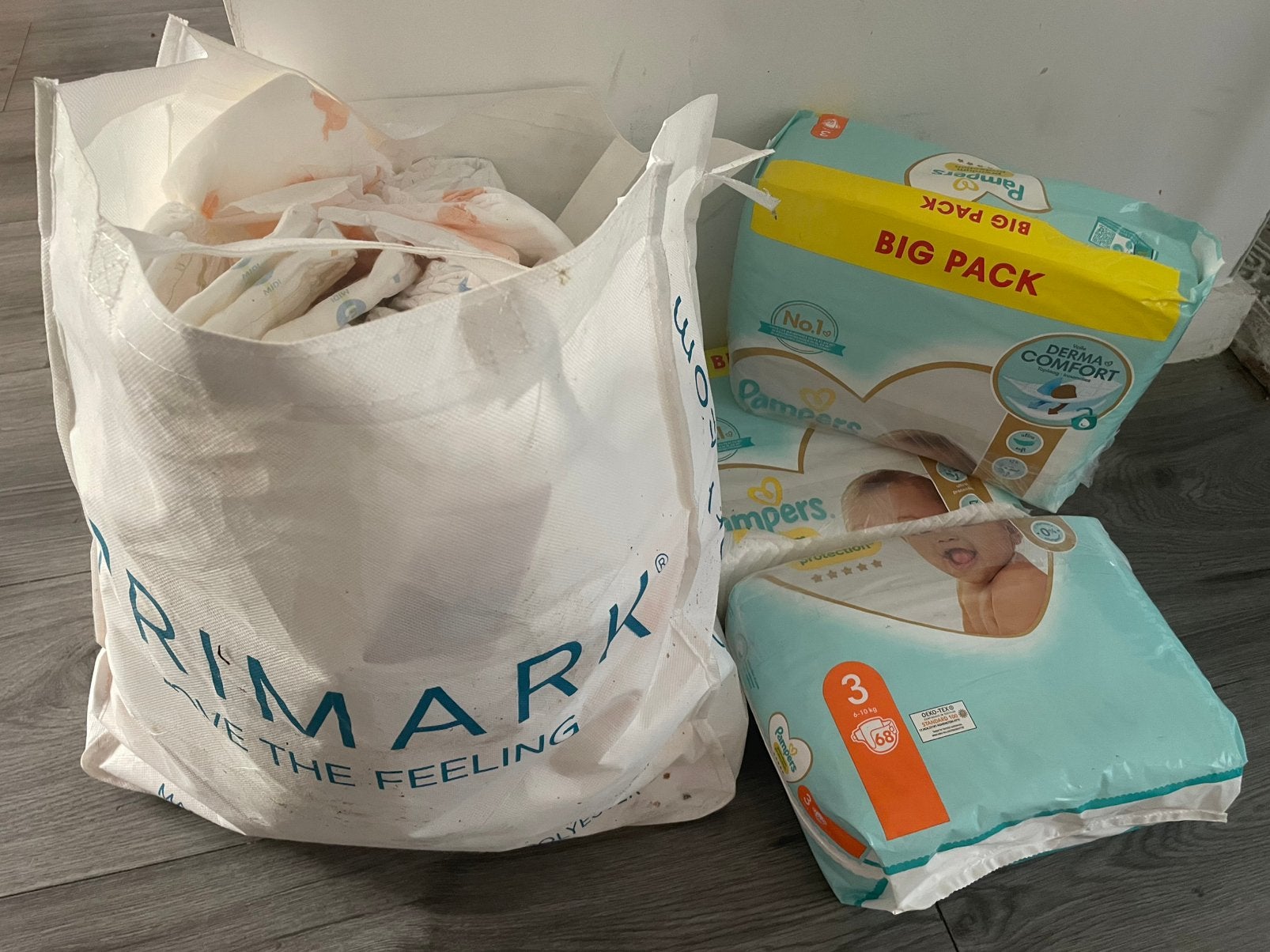 Groot tas luiers, Dieren en Toebehoren, Dierenvoeding, Ophalen