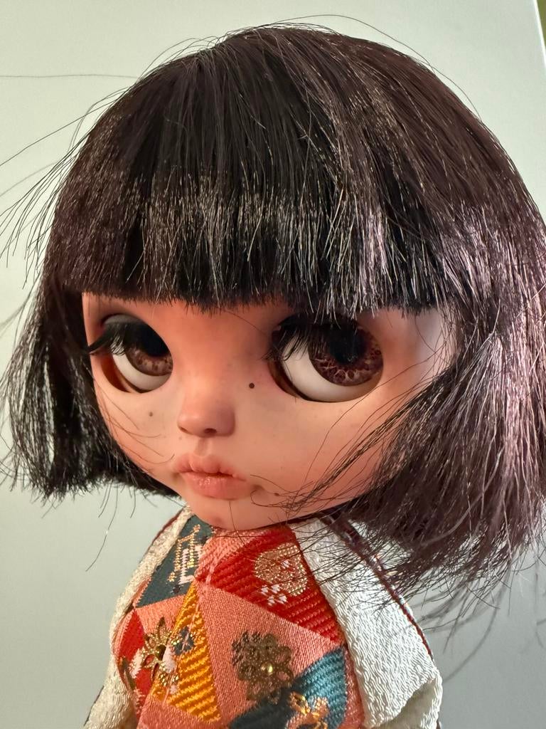 Blythe custom popje van Manndollsblythe, Verzamelen, Poppen, Verzenden, Gebruikt, Pop