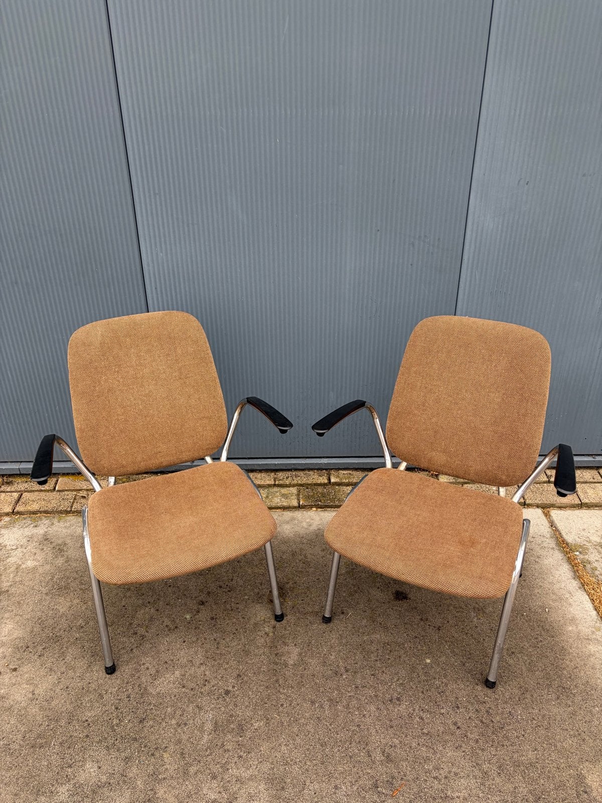 Twee vintage fauteuils van Gebroeders De Wit, Ophalen
