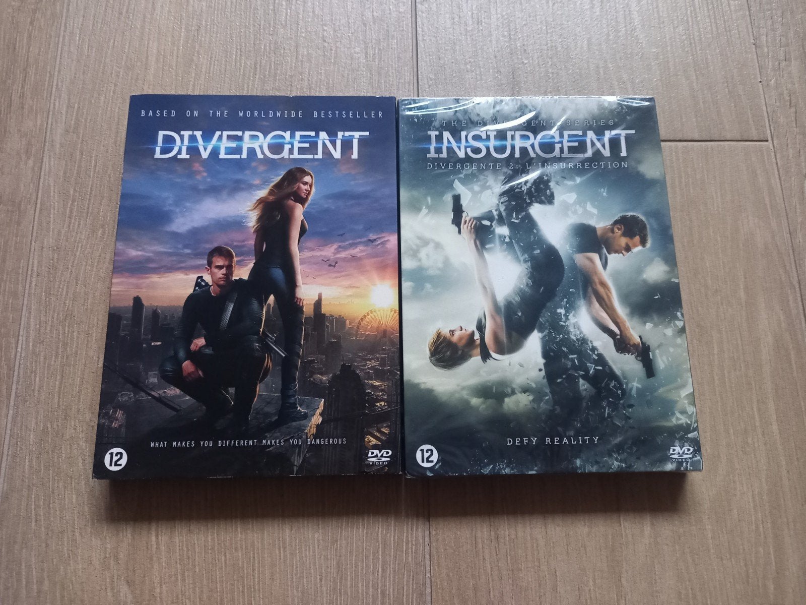 Divergent + Insurgent origineel, Vanaf 16 jaar, Ophalen of Verzenden, Zo goed als nieuw