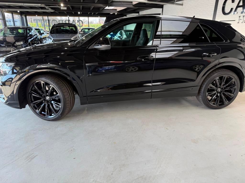Audi Q8 4.0 TFSI SQ8 quattro 507PK Vol Opties Head Up Camera, Gebruikt, Zwart, Bedrijf, Vierwielaandrijving