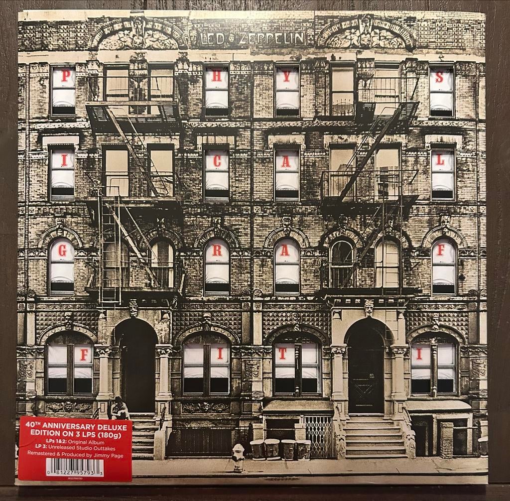 Led Zeppelin - Physical Graffiti (40th Anniversary Deluxe), Cd's en Dvd's, Vinyl | Rock, Inclusief poster, Ophalen of Verzenden