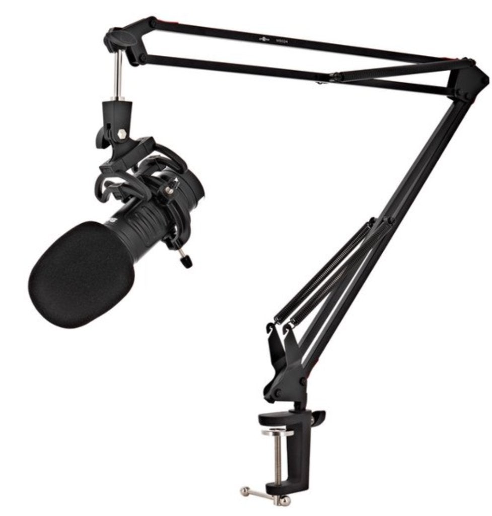 Studio Microfoon SubZero DB30 met studioarm en kabel., Ophalen, Gebruikt, Studiomicrofoon