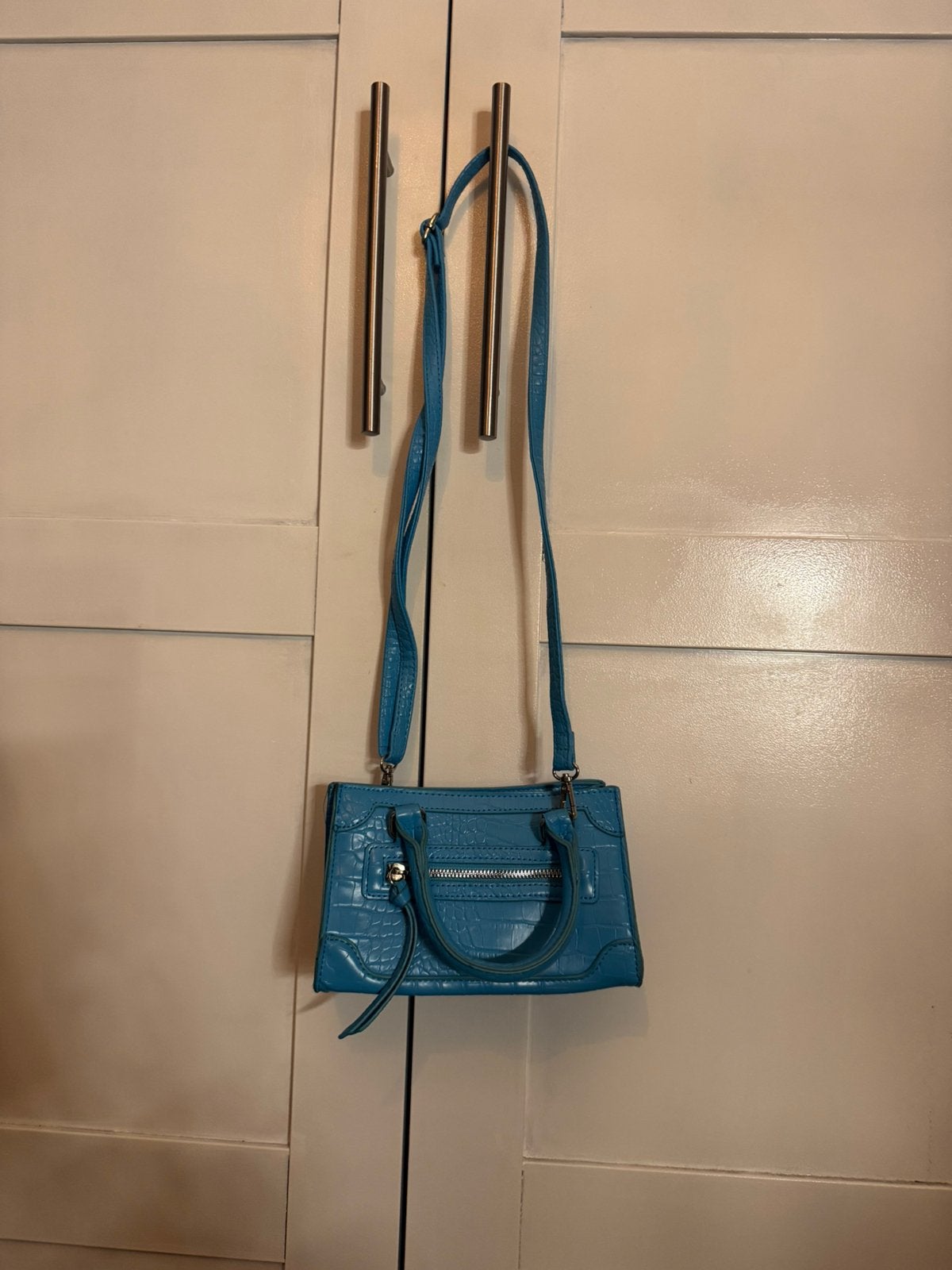 Blauwe tas, Verzenden, Zo goed als nieuw, Blauw, Overige typen