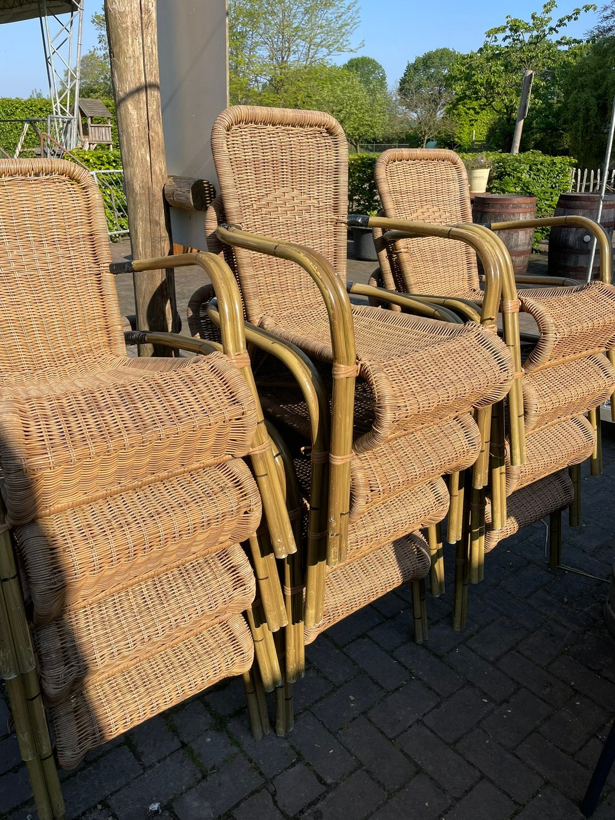 Horeca terras set sediamo., Ophalen