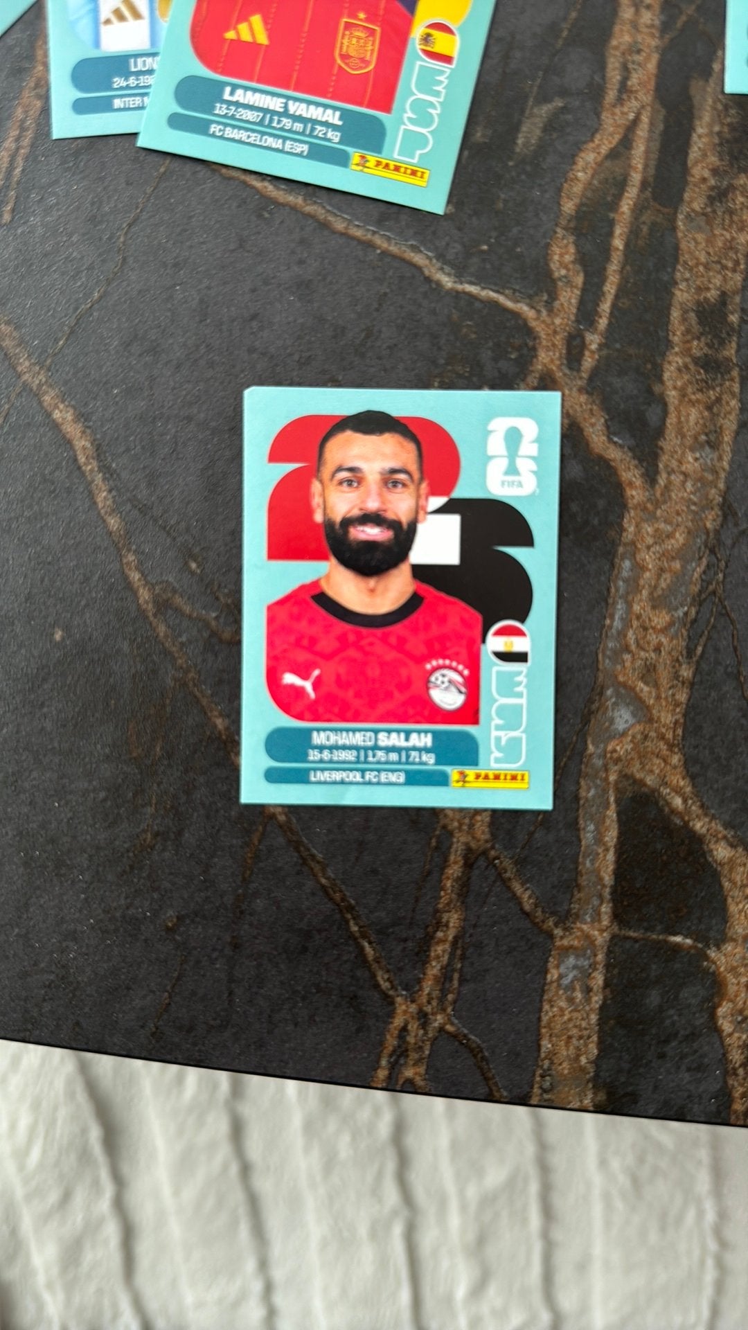 Mohamed Salah Panini, Ophalen of Verzenden, Zo goed als nieuw, Buitenlandse clubs, Poster, Plaatje of Sticker