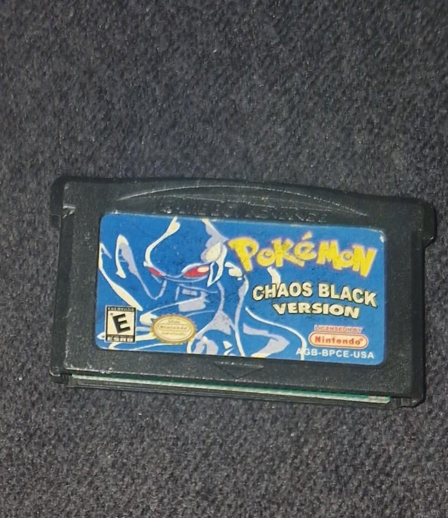 Pokémon Chaos Black Bootleg Gameboy Advance Spel, Spelcomputers en Games, Games | Nintendo Game Boy, Gebruikt, 1 speler, Ophalen of Verzenden