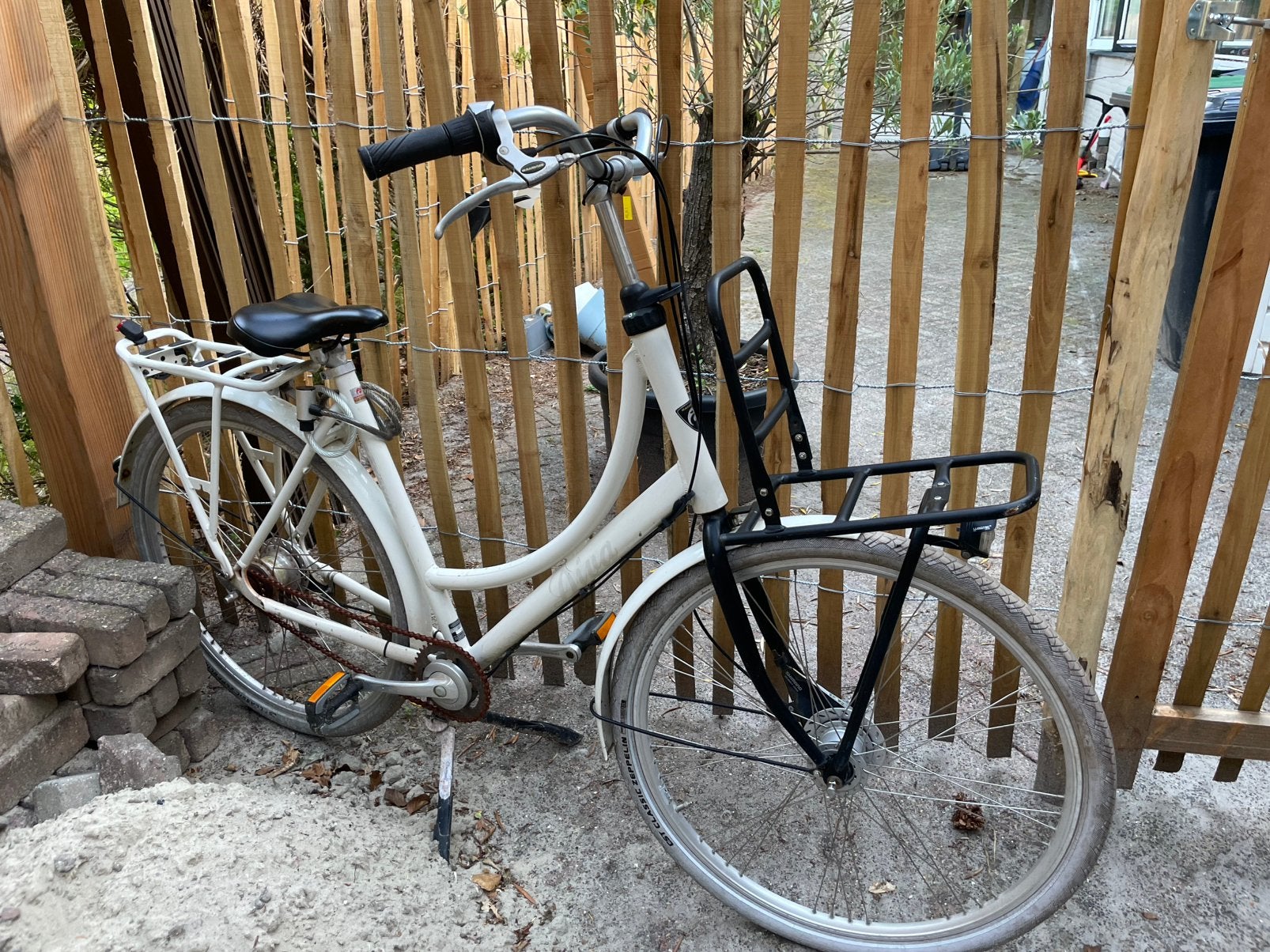 Dames fiets slechte staat, Ophalen of Verzenden, Gebruikt