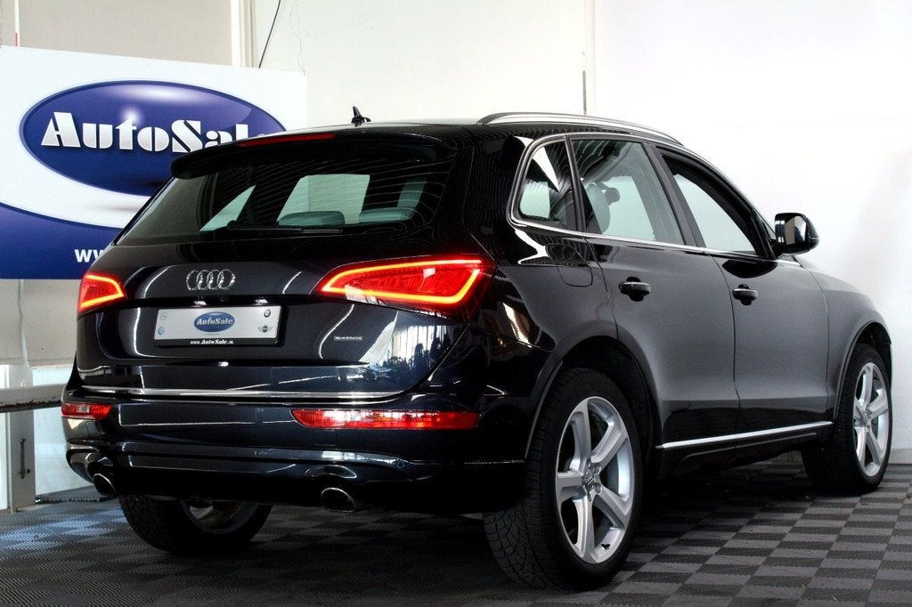 Audi Q5 2.0 TFSI Quattro S-Line 1eEIG ACC LEDER KEYLS STOELV, Auto's, Automaat, Gebruikt, Bedrijf, SUV of Terreinwagen