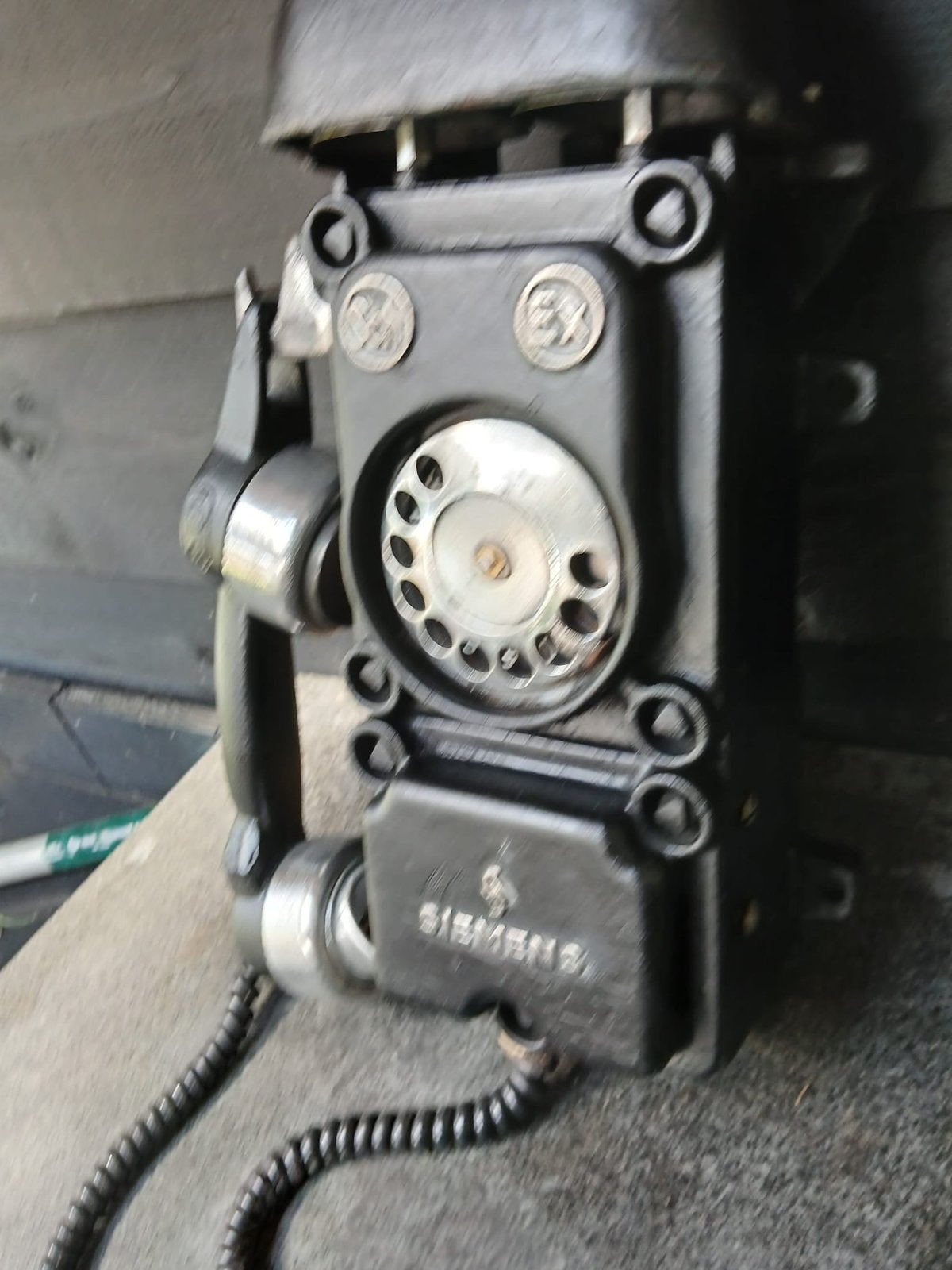 Antiek Mijn/ Bunker telefoon, Antiek en Kunst, Ophalen