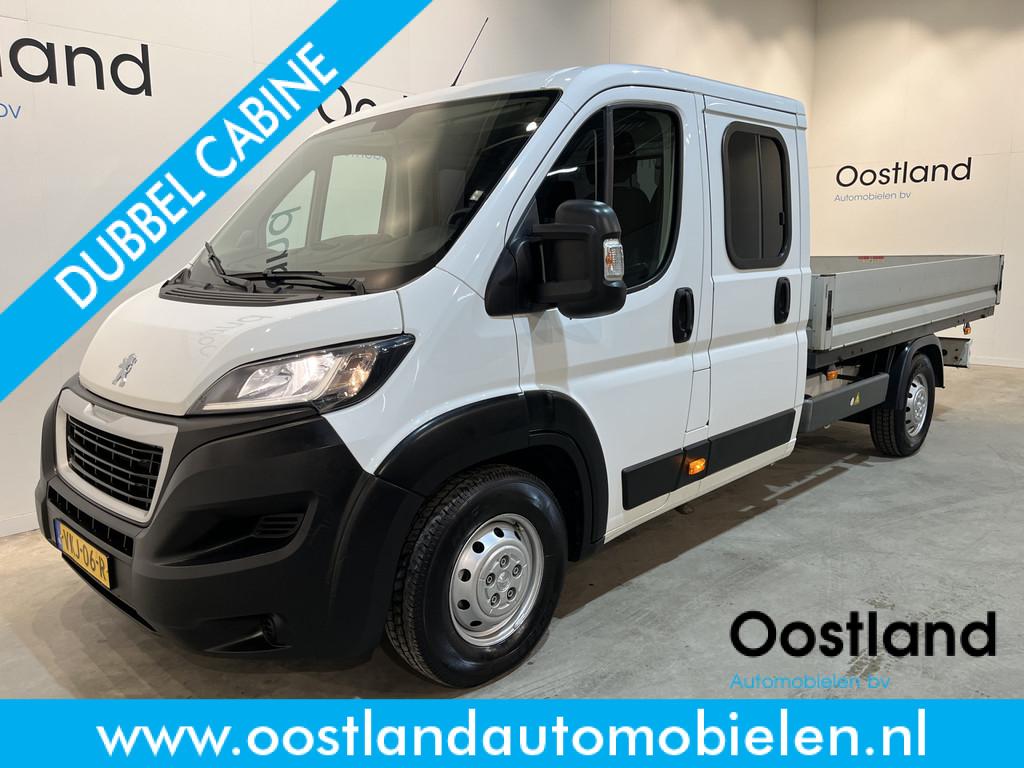 Peugeot Boxer 2.2 HDi 165 PK L4 Pro Zwaar DC 6 pers. Open La, Voorwielaandrijving, Stof, Gebruikt, 4 cilinders