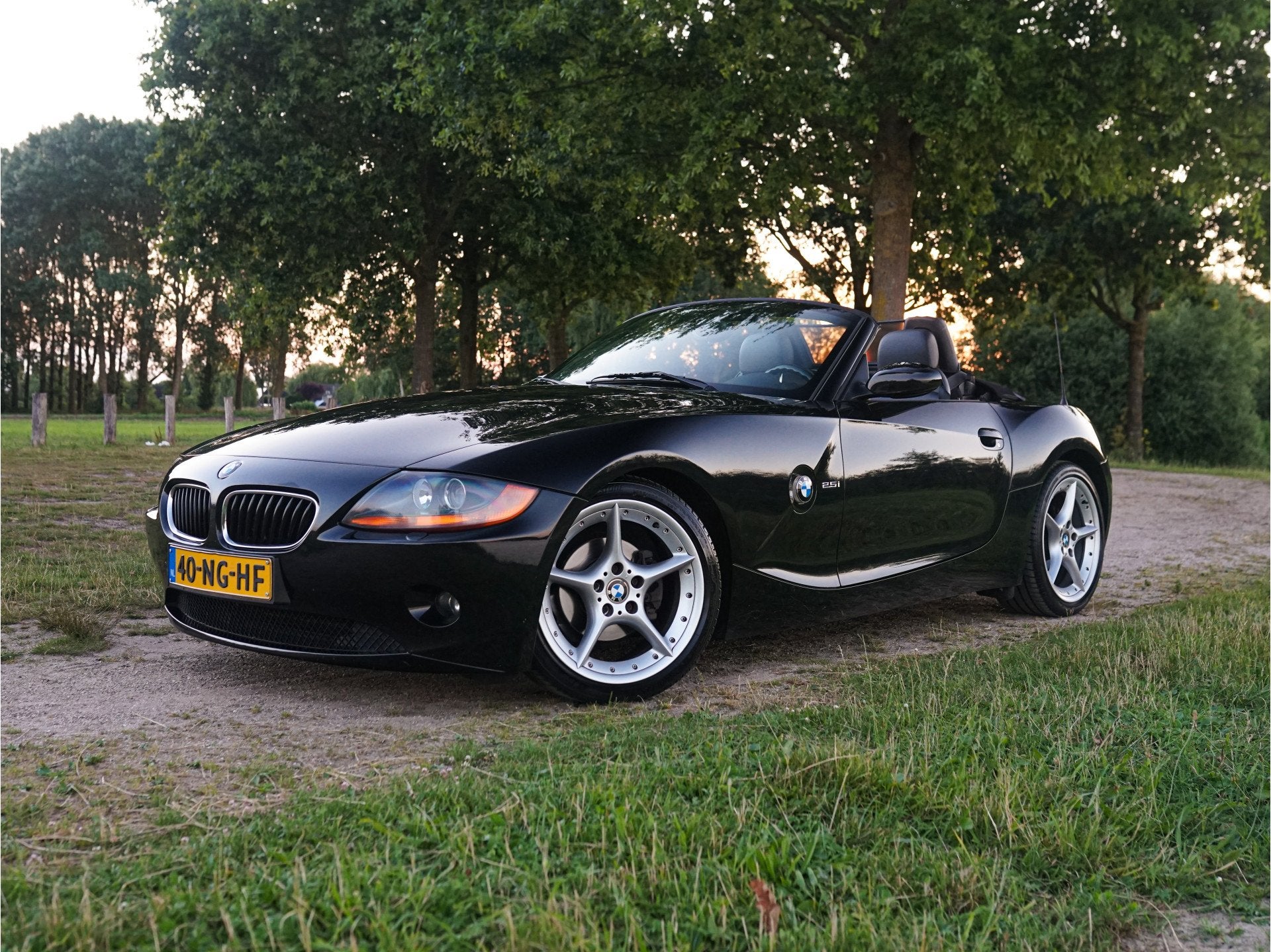 BMW Z4 [E85] 2.5i S Aut. Executive l M-onderstel l Cruise l, Achterwielaandrijving, Gebruikt, Zwart, Cabriolet