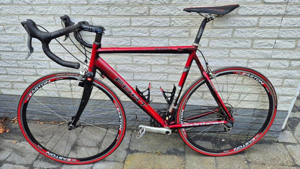 Topklasse FORT racefiets maat 58 met Shimano Ultegra 3x10, Aluminium, Zo goed als nieuw, Meer dan 20 versnellingen, Ophalen
