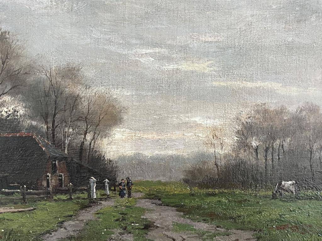 Frits Goosen, avondstemming, Antiek en Kunst, Ophalen