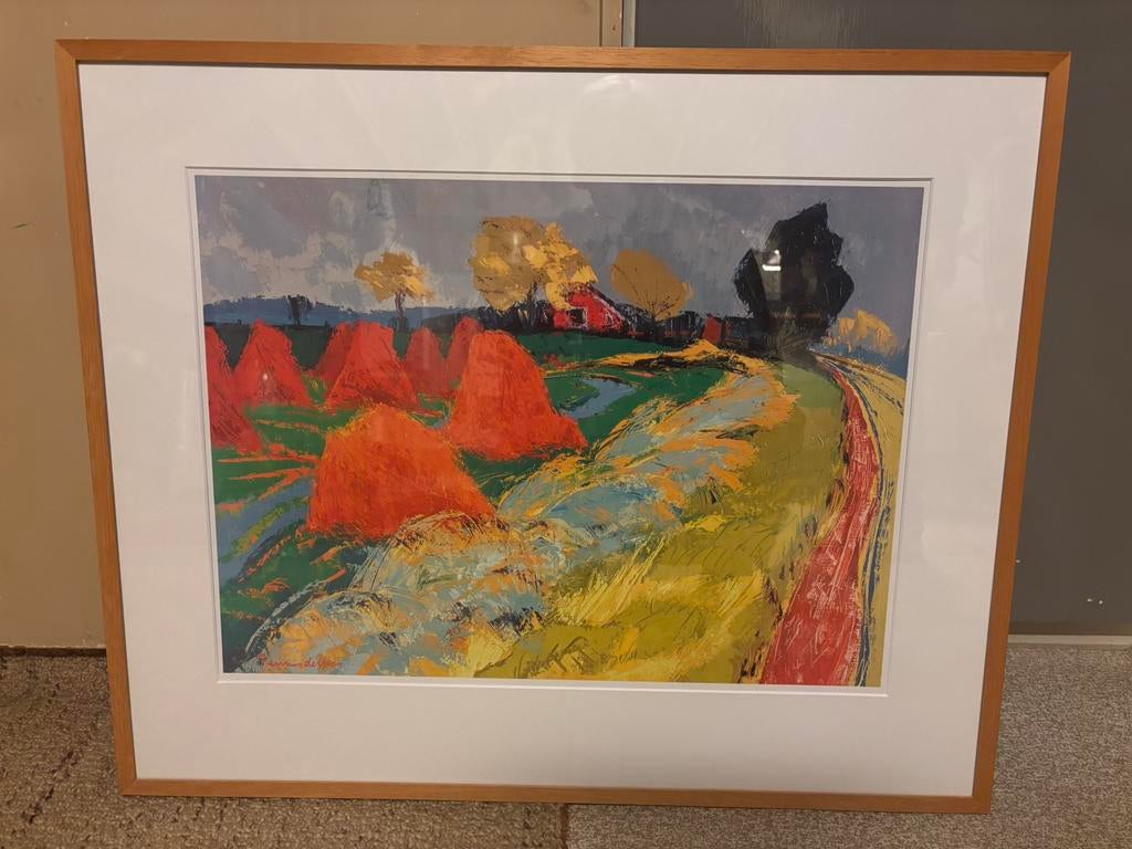Litho Jannes de Vries, Ophalen