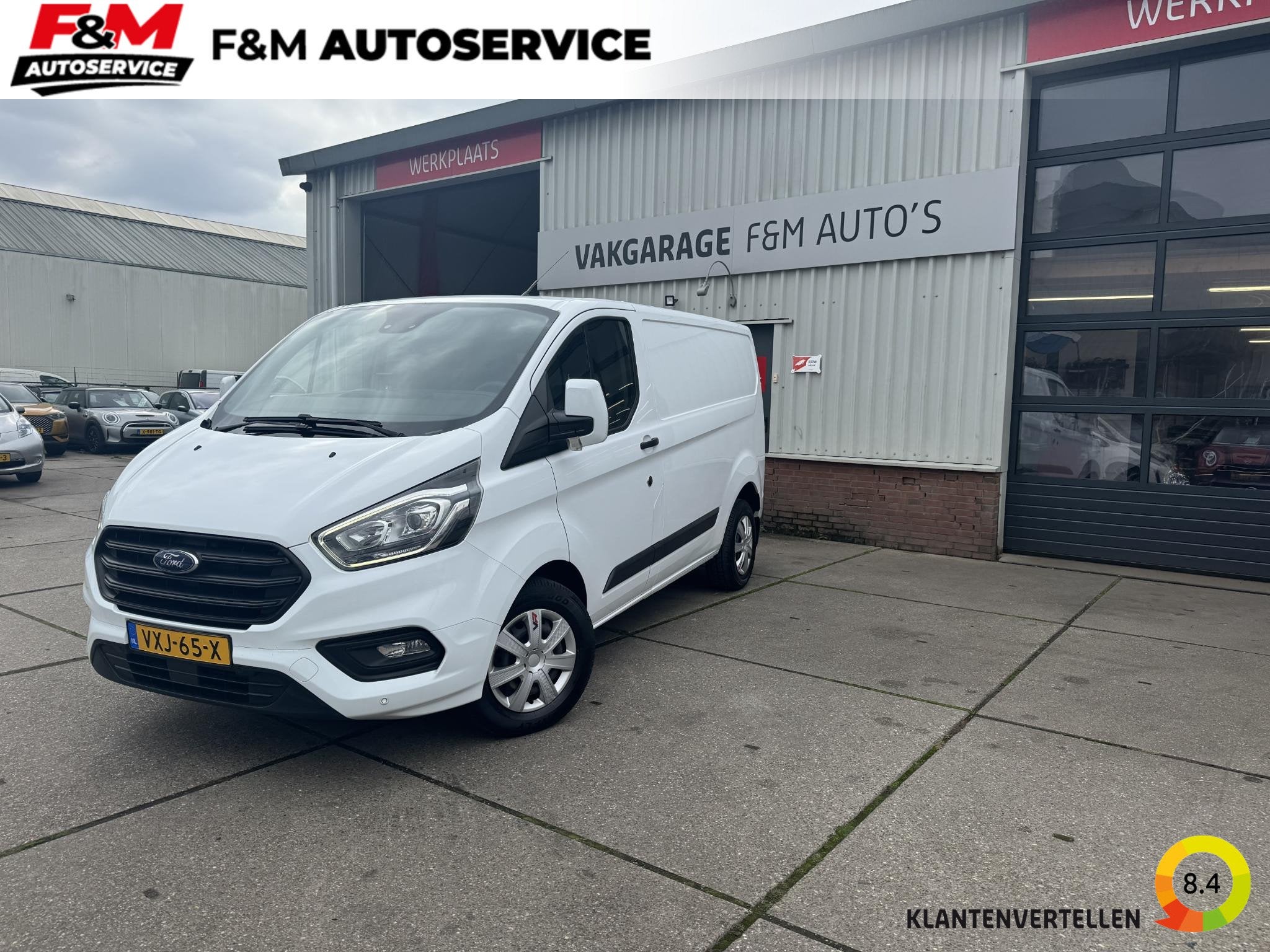Ford Transit Custom 280 2.0 TDCI L1H1 Trend Automaat, cruise, Auto's, Euro 6, 4 cilinders, Wit, Bedrijf